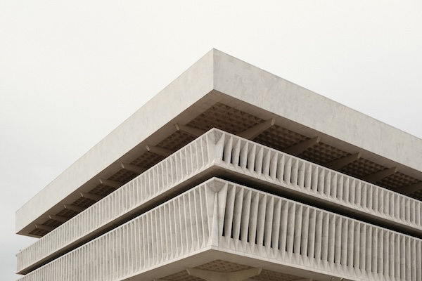 Brutalist building